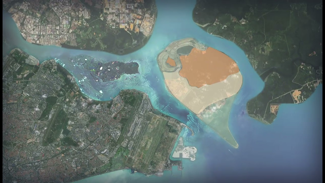 Singapore studies undersea tunnels to link Pulau Tekong to mainland; PM Wong says more reclamation at island's southern end will add 500ha for civilian use