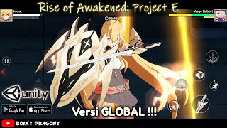 GIle Keren ini Game - Versi GLOBAL !!! Rise of Awakened: Project E (ENG) Android CBT Gameplay screenshot 3