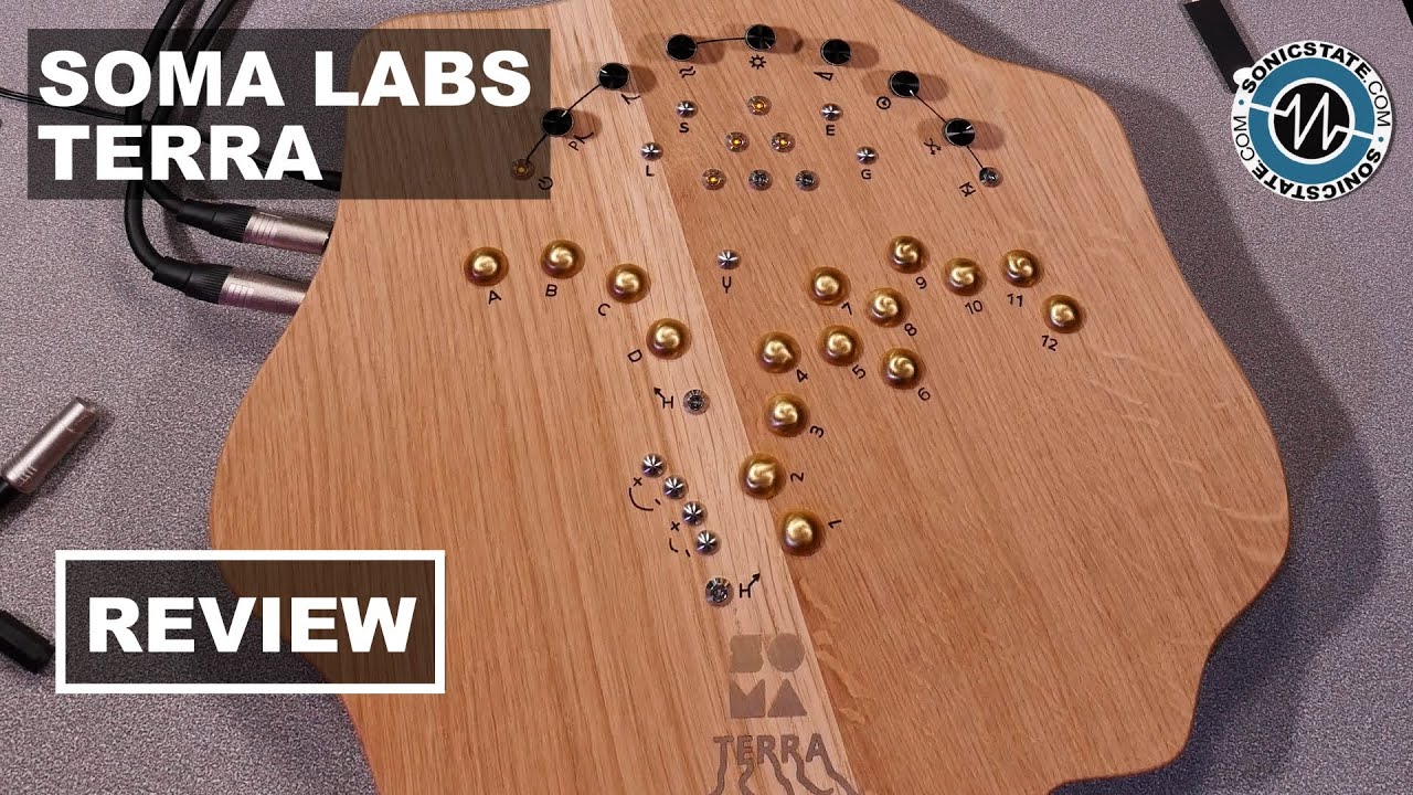 Soma Terra Desktop - Conceptual Touch Synthesizer - SonicLAB