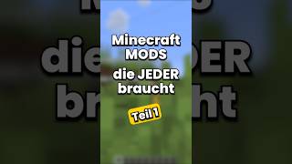Minecraft Mods Everyone Needs | Part 1 #minecraft #morefps #minecrafttutorial
