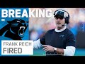 BREAKING NEWS Panthers Fire Head Coach Frank Reich