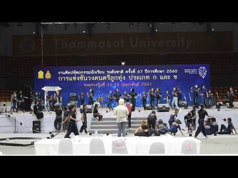 วงดนตรีลูกทุ่งดาวรุ่งบ้านทุ่งกรวด  จังหวัดนครศรีธรรมราช (ซ้อมบล๊อกกิ้งเวทีก่อนเเข่ง)