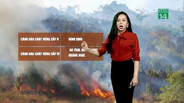 Thời tiết 12h ngày 10/06/2019: Khô nóng dễ làm cháy rừng | VTC14
