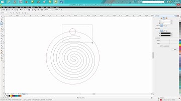 Corel Draw Tips & Tricks Making an Ear Ring with the spiral tool
