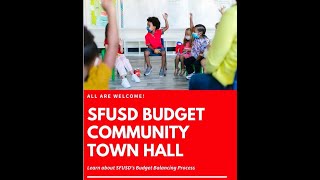 2021 Budget Balancing Town Hall