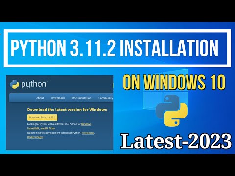 How to Install Python 3.11.2 on Windows 10 [in HINDI ] | Python 3.11.2 Installation Complete Guide