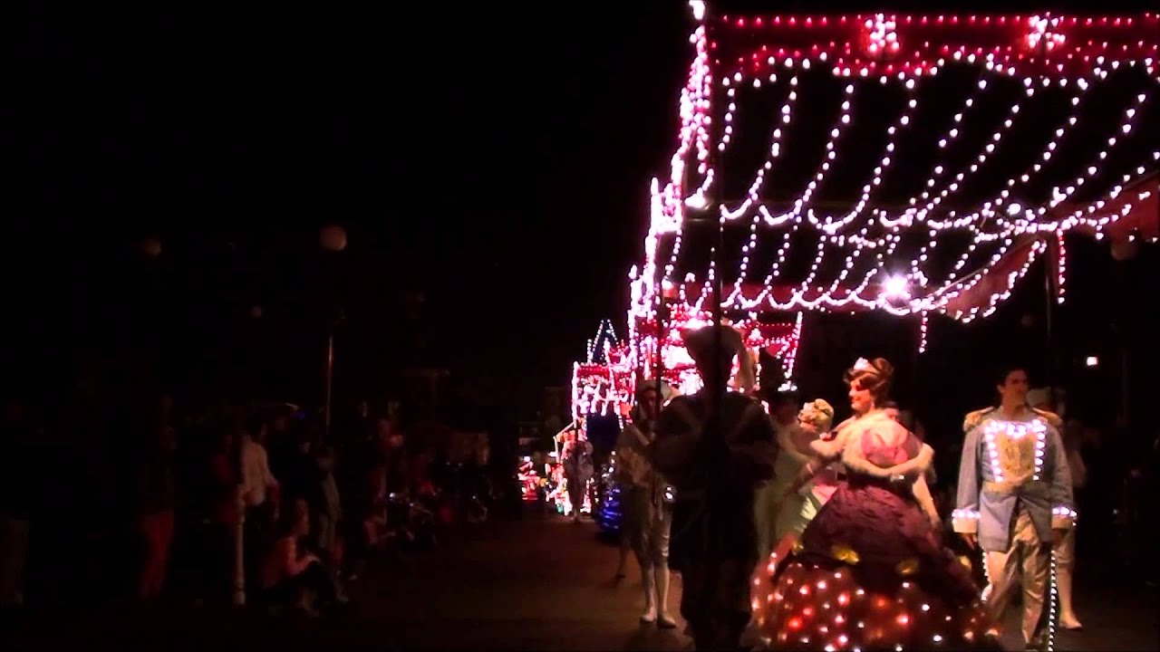 The Magic Kingdom's Main Street Electrical Parade - 01/25/2014