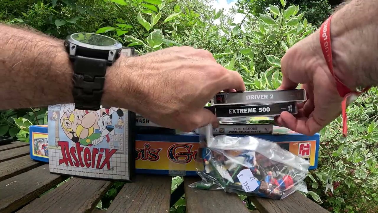 Achat ressourcerie Juin 2024 Megadrive / Master System / PS1