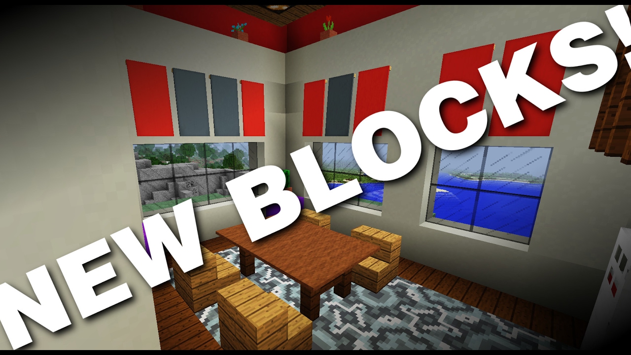 Building With the New Blocks in Minecraft 1.12 Snapshot 17w06a
