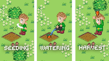 A Pixel Art Farming Game In 1 Month - Indie Devlog 2 #pixelart