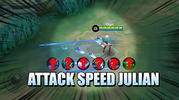 Julian Attack Speed Build That Melts Enemies!