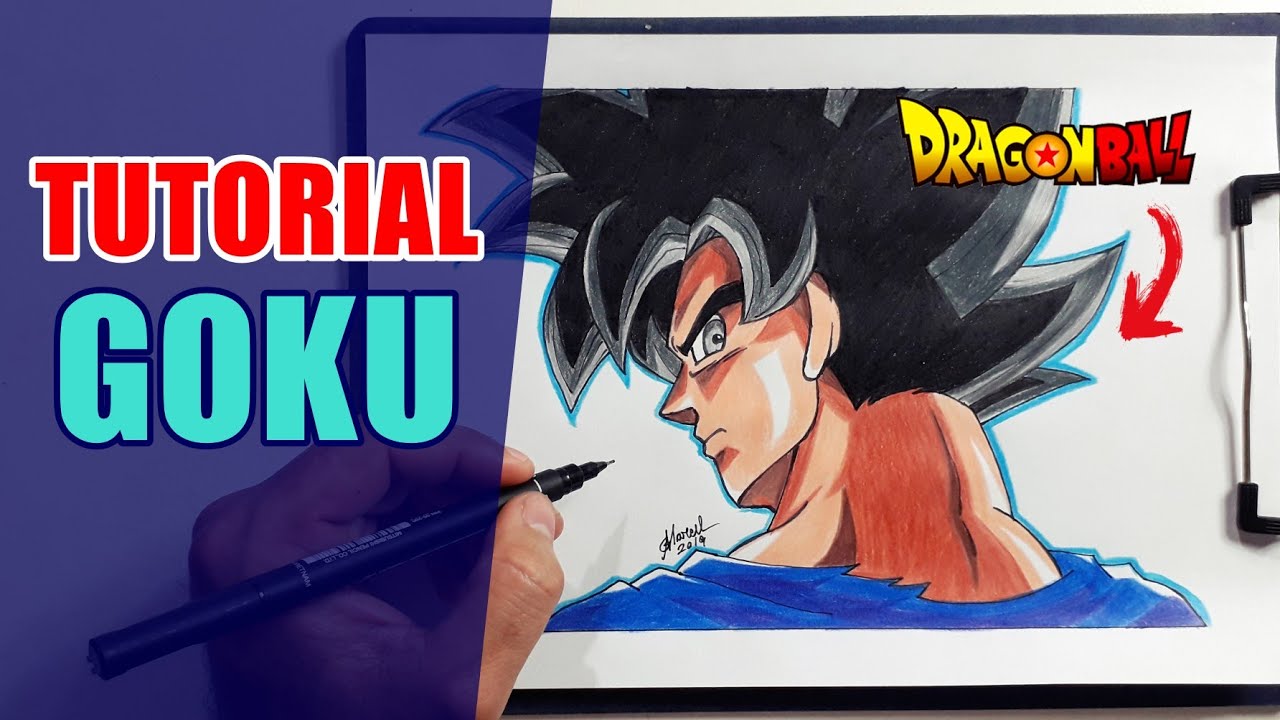 Como Desenhar Goku nível Instinto Superior #DragonBallZ #Dragon_Ball_Super  #Dragon_Ball_Z #C…