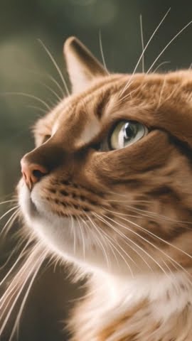 миленький кот вглядывается в небо #кот #котики #пушистики #милашки ...