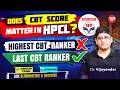 Does CBT score matter in HPCL GT &amp; Interview??