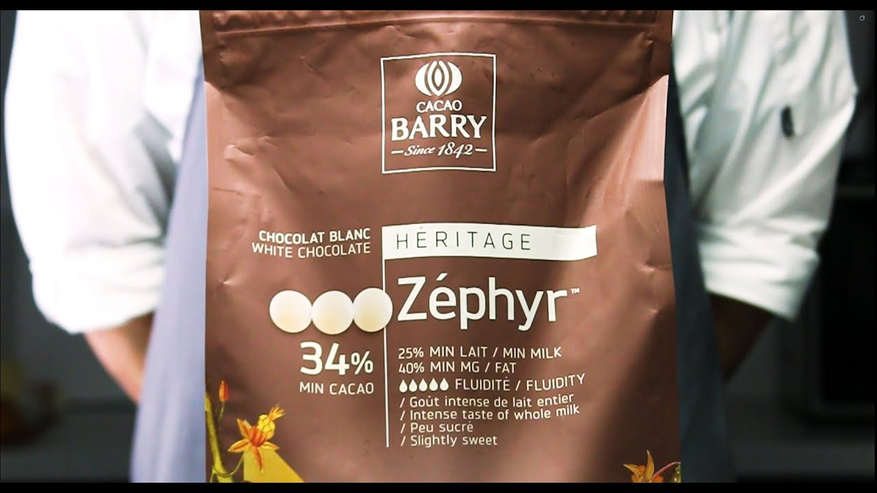 Cacao Barry's Zéphyr White Chocolate - Supplied by Keylink