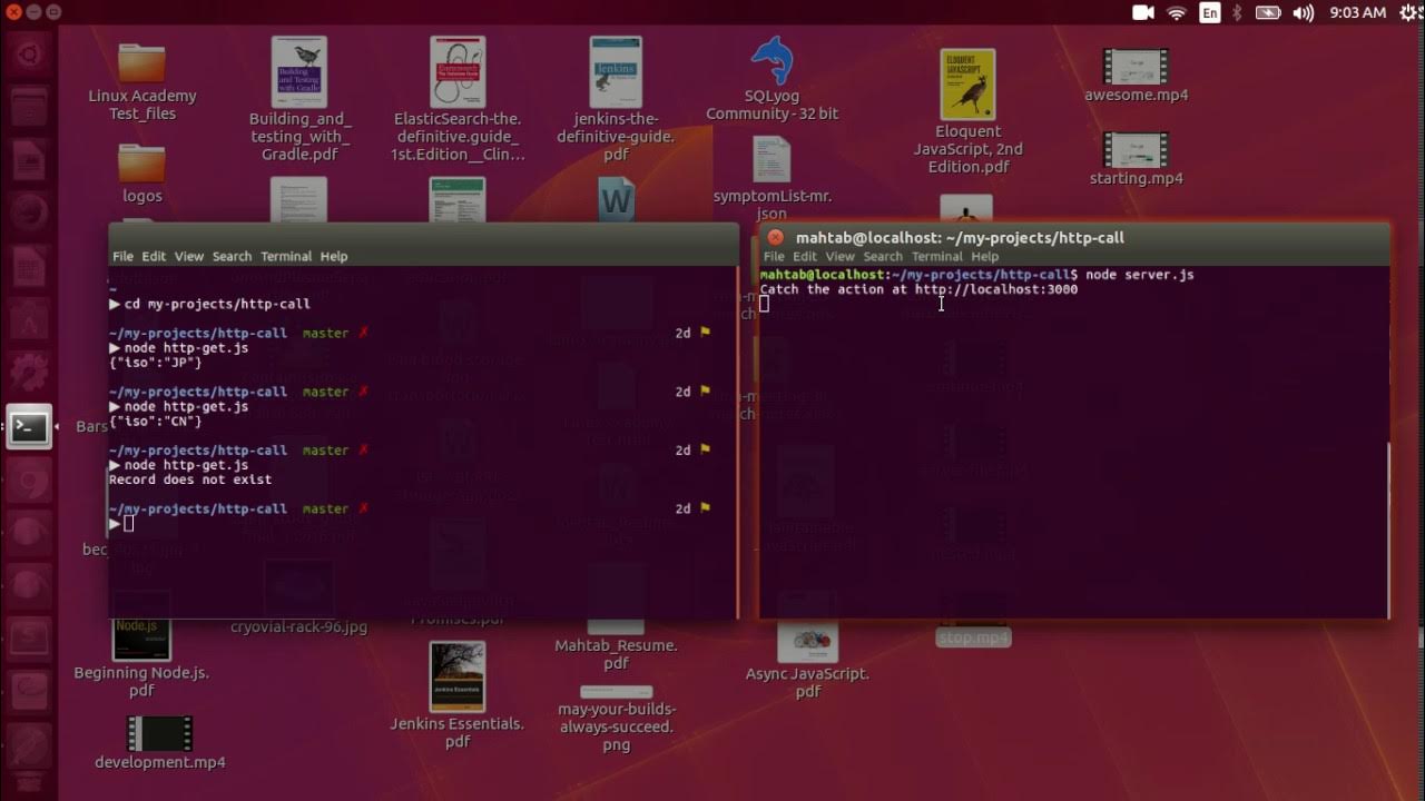 How to make HTTP calls using Node.js http core module - YouTube