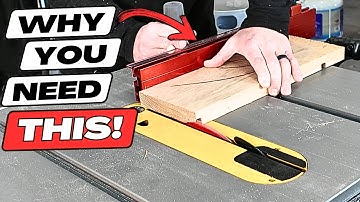 Why You NEED A Miter Gauge For Your Table Saw