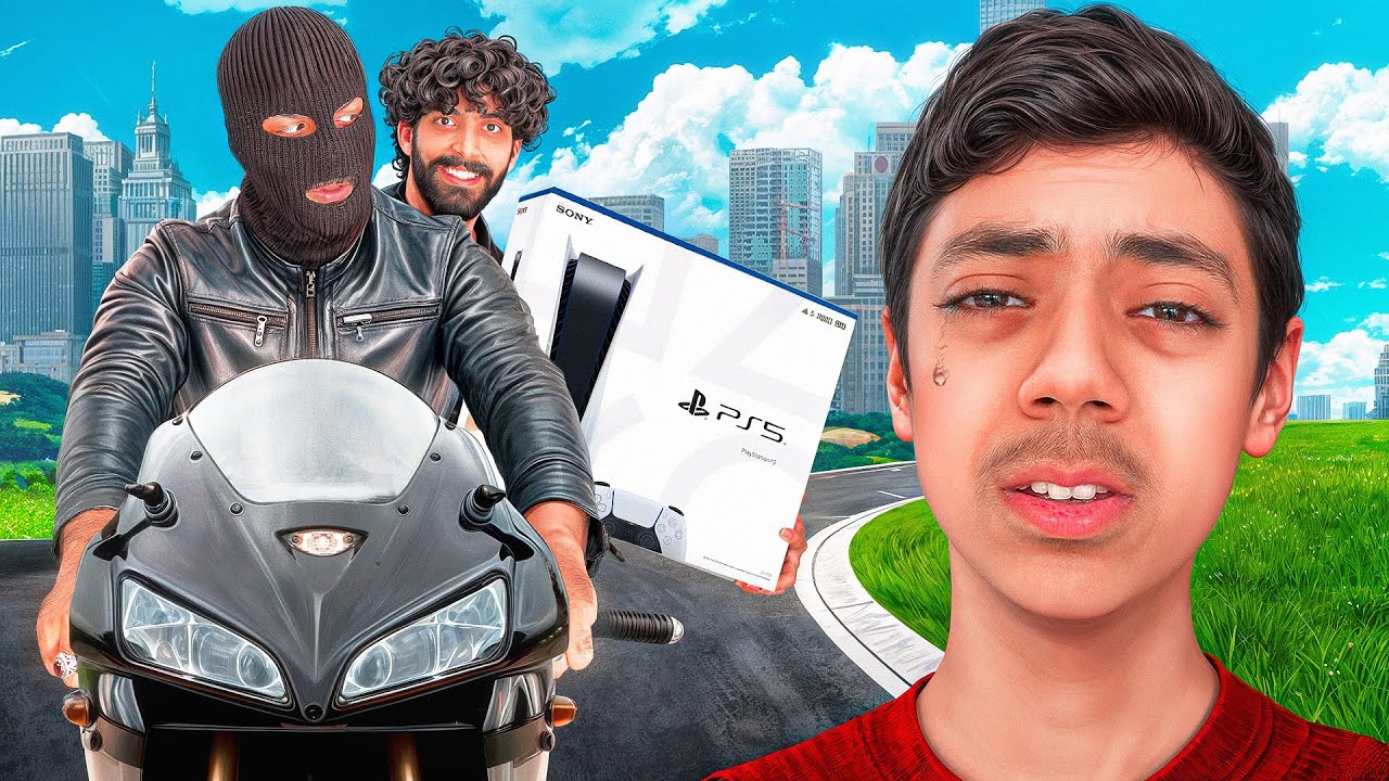 برای داداشم PS5 خریدم ولی دزدیدنش😱❗