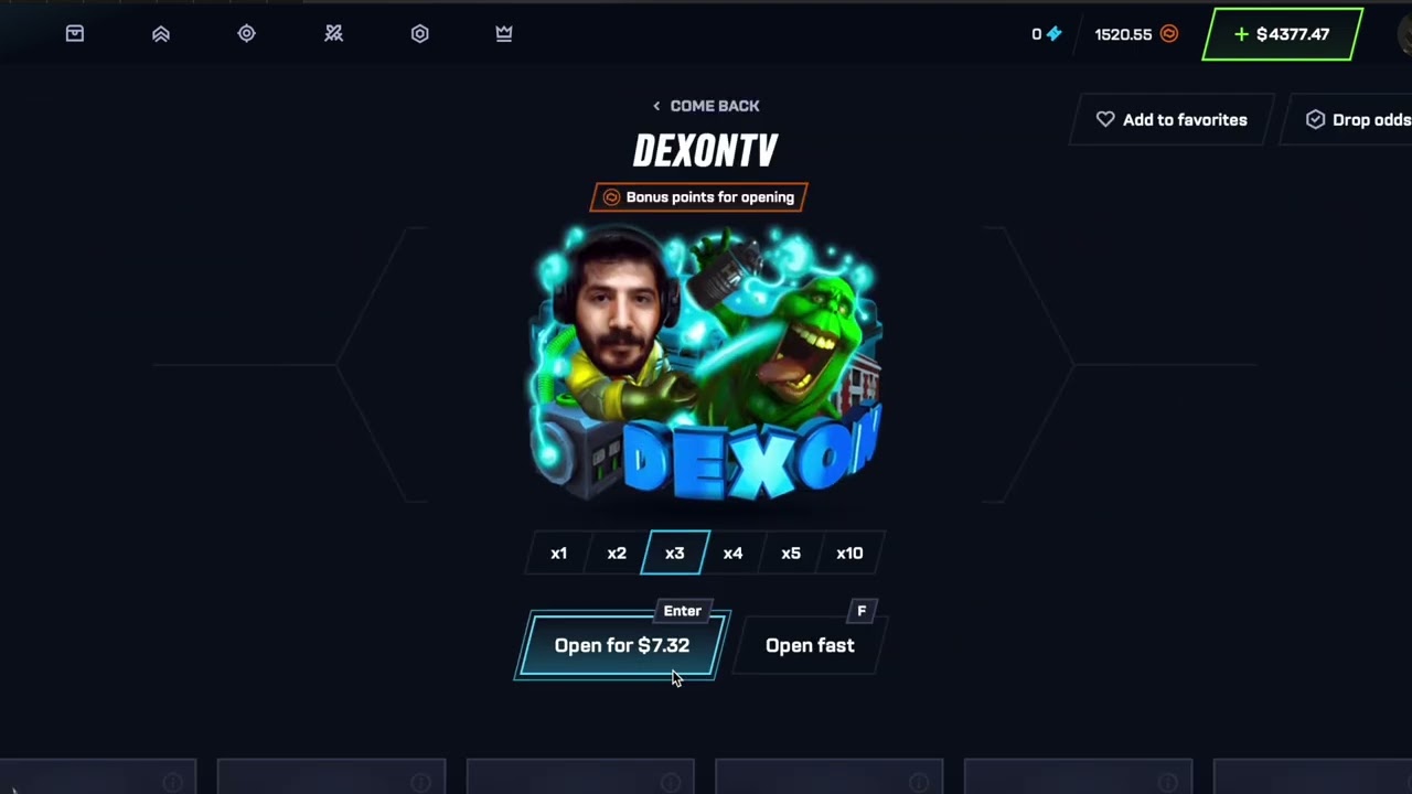 DEXONTV case on csgo.net) use code DEN30 for 30% bonus