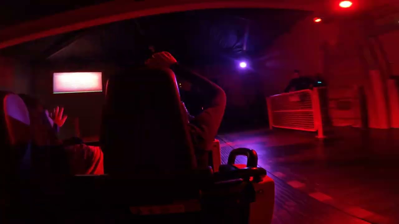 Walibi Belgium Psyké Underground Back Row POV April 2023