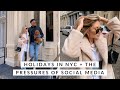 VLOG | My Clothing Line is in SoHo, the Pressure of Social Media, Holidays in NYC