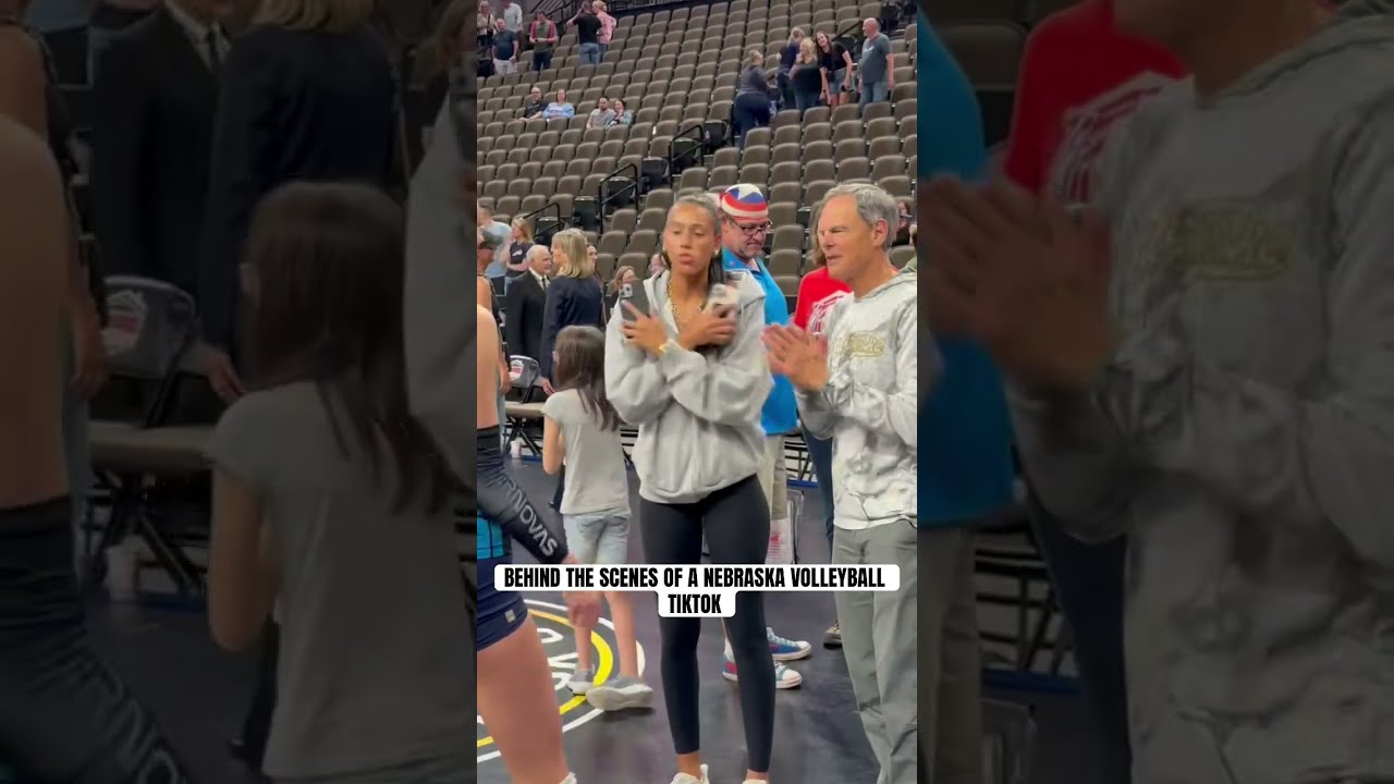 Incredible Execution By Ally Batenhorst Harper Murray And John Cook Huskers Volleyball