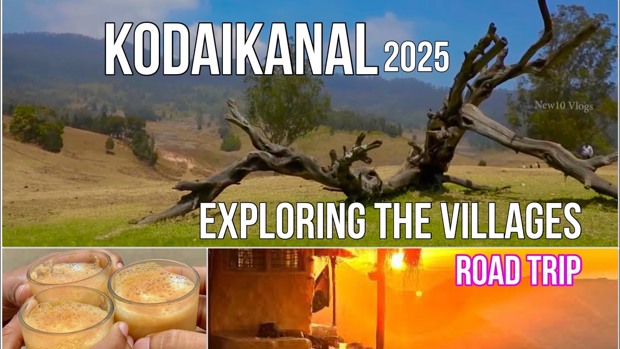 Kodaikanal Villages-Road Trip 2025 (Part -1)