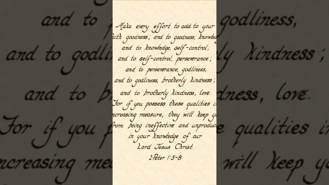 2 Peter 1 1 8 His Divine Power Has Given Us Everything We Need YouTube 2 Peter 1 1 8 His Divine Power Has Given Us Everything We Need YouTube