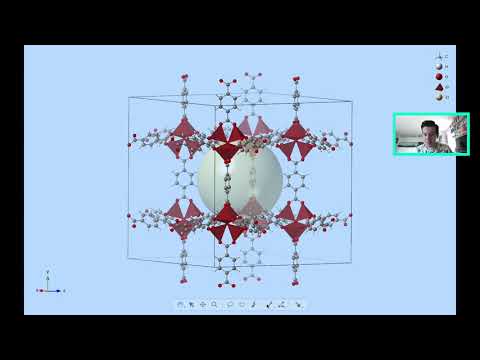 crystalmaker structure showing bonds