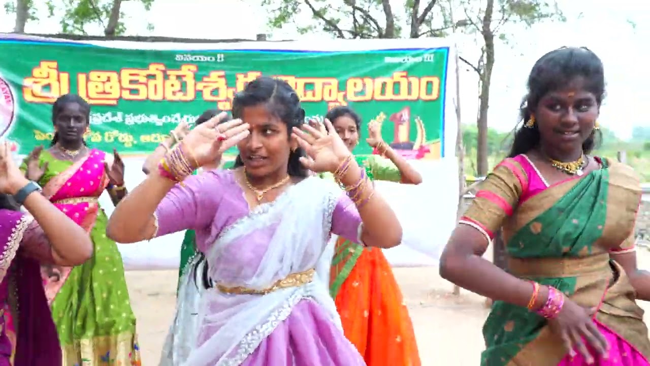 10th Class students Performance in Sankranthi Celebrations 