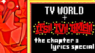 Download lagu THE CHAPTER 3 LYRICS SPECIAL - TV World It's TV Time!
