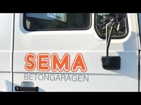 Umsetzung einer Beton Garage mit SEMA-Transporter