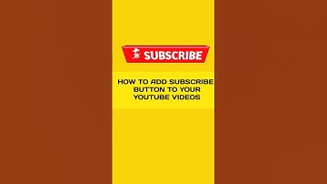 INCREASE YOUR SUBSCRIBER COUNT LEARN HOW TO ADD A SUBSCRIBE BUTTON ON YOUTUBE#shorts #yotubeshorts
