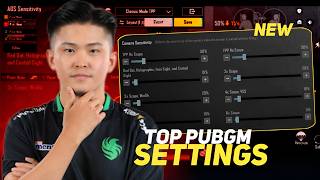 Top Pubgm Just Shared His Settings No Recoil Sensitivity Layout