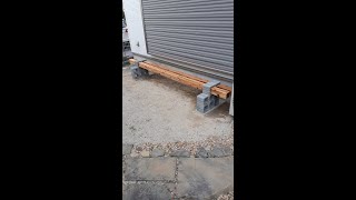 簡単 Diy ブロックでつくる ベンチ編 Youtube