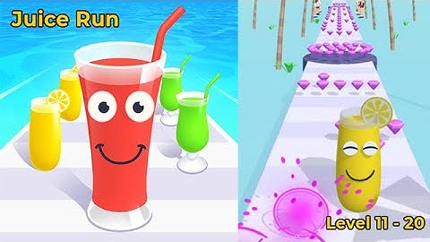 Juice Run Gameplay Level 11 - 20