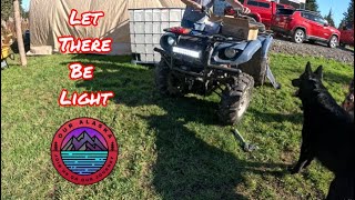 Project Yamaha Grizzly Gets an Upgrade | Nilight LED Light Bar