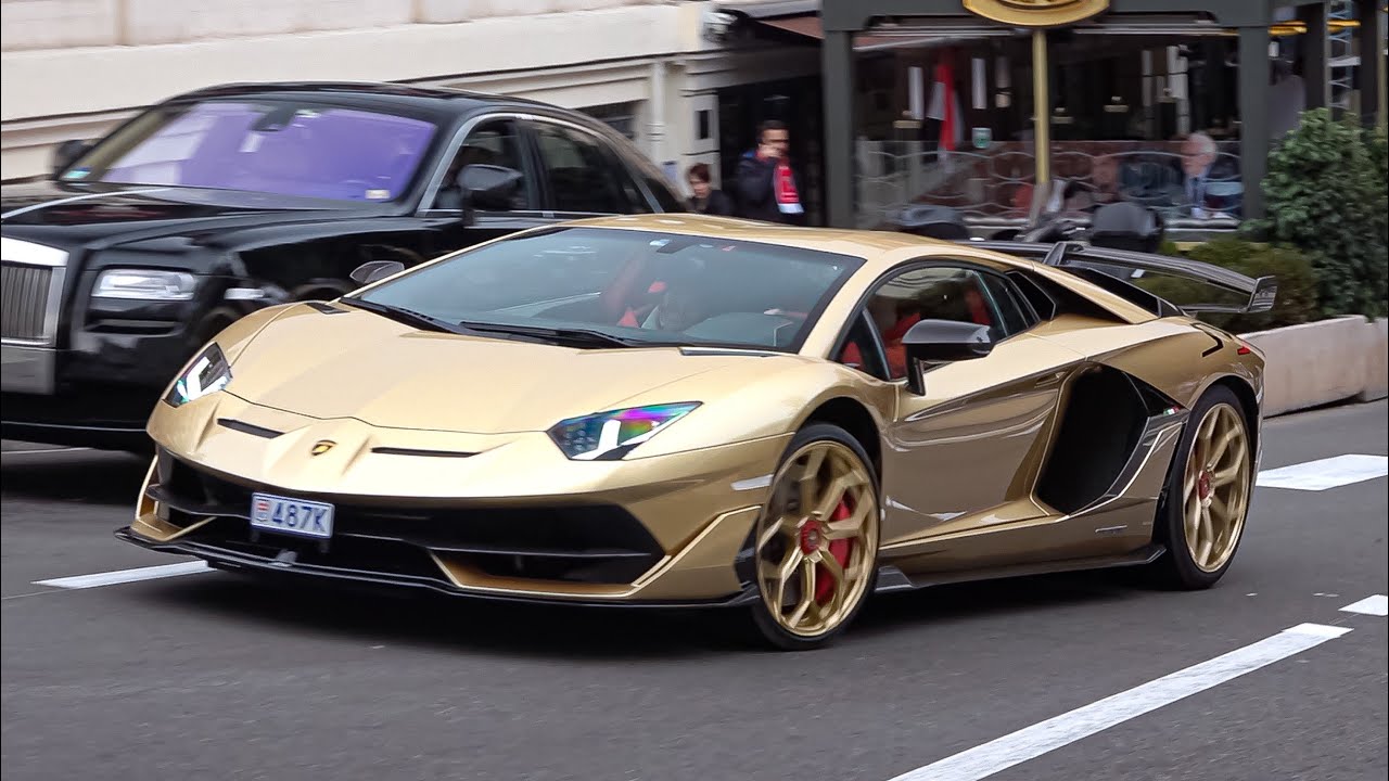 SUPERCARS in MONACO 2022 -25- ( SVJ, 8C Competizione, Testarossa, SpecialeA, Performante...)