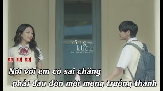 Video thumbnail of "KARAOKE - Răng Khôn - Phí Phương Anh ft. RIN9 - BEAT CHUẨN"
