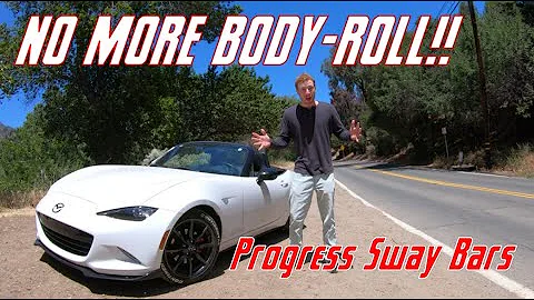 These adjustable Progress Sway Bars TRANSFORMED my ND Mx-5 Miata! (First Impressions)