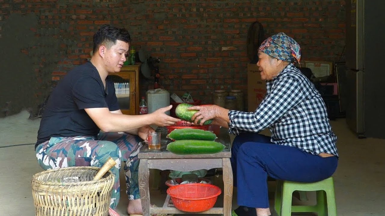 Тихий разговор с бабушкой | Простая жизнь в деревне