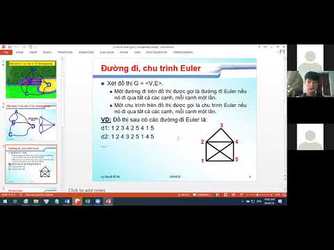 Video TRR LTDT Đồ thị Euler và đồ thị Hamilton - youtube