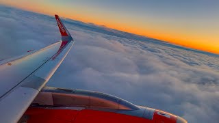 [4K] – Full Flight – EasyJet – Airbus A320-251N – AMS-GVA – OE-LSN – U27865 – IFS 844