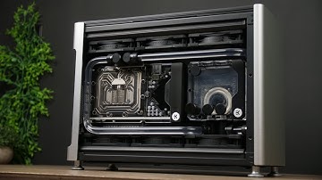 Tweaked i100 Pro | Liquid cooled dual 360mm radiator Jonsplus i100 Pro,  RTX4090, 7950X - Time Lapse