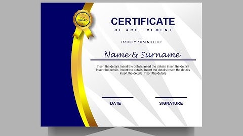 Professional certificate design in CorelDRAW | Coreldraw tips & tricks | Tutorial | 3D design ideas