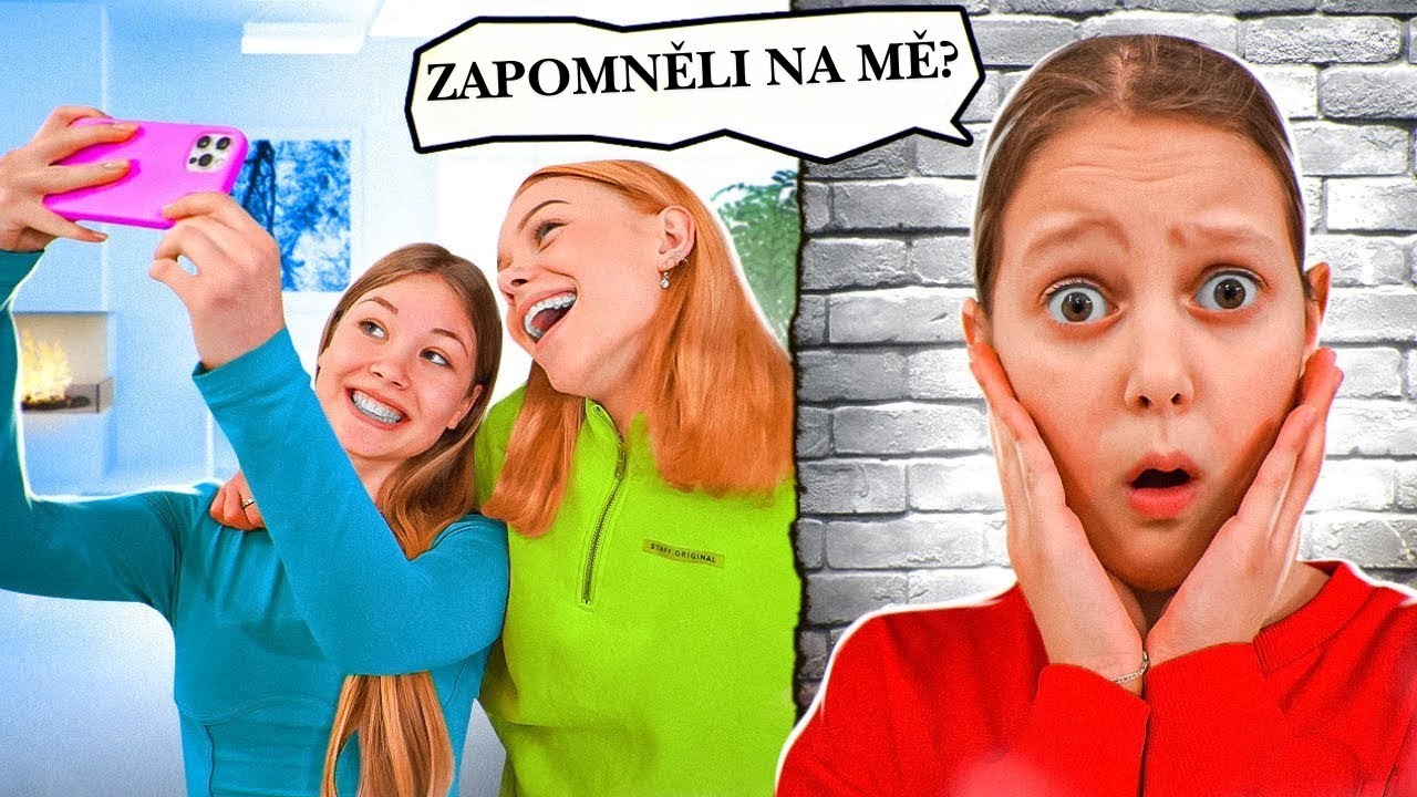 Přátelé zapomněli na Amálku! 24HODINOVÝ TEENAGERSKÝ ŽERT | Amelka Karamelka Czech