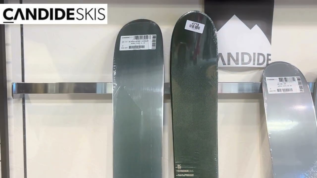 CANDIDE SKIS キャンディッド スキー 2027 AK 106 -Grey- エーケー106