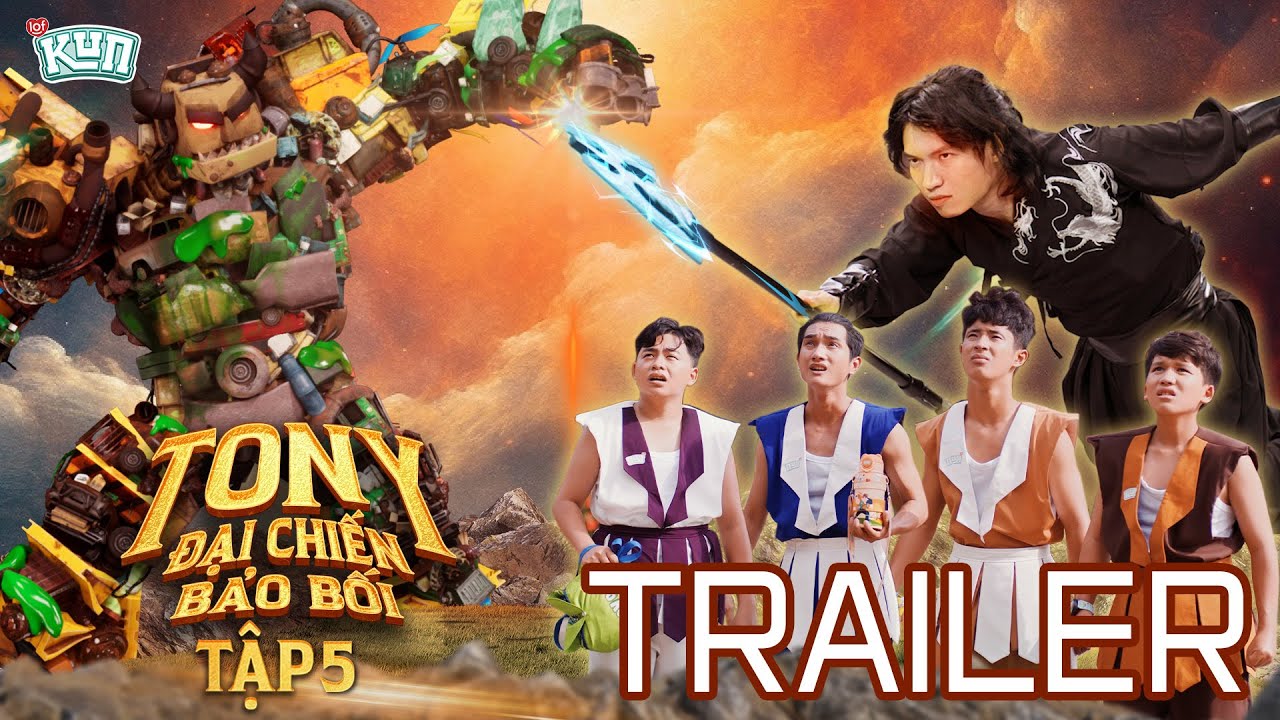 [Trailer] TONY ĐẠI CHIẾN BẢO BỐI - TẬP 5: Hợp Nhất Sức Mạnh | Bom Tấn ...