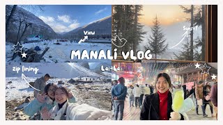 Manali Vlog❄ | Exploring Sisu ,Naggar✨
