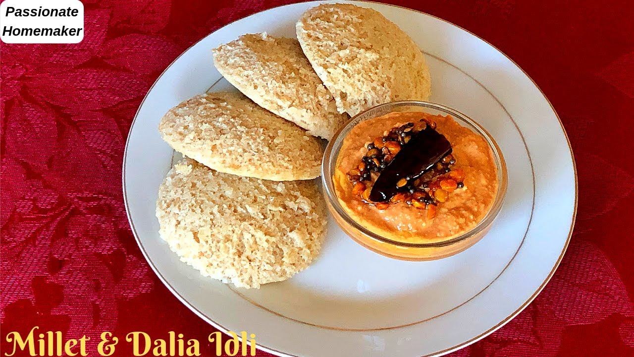 Millet And Wheat IdliDosa Recipe మిల్లెట్స్ మరియు గోధుమ రవ్వ తో